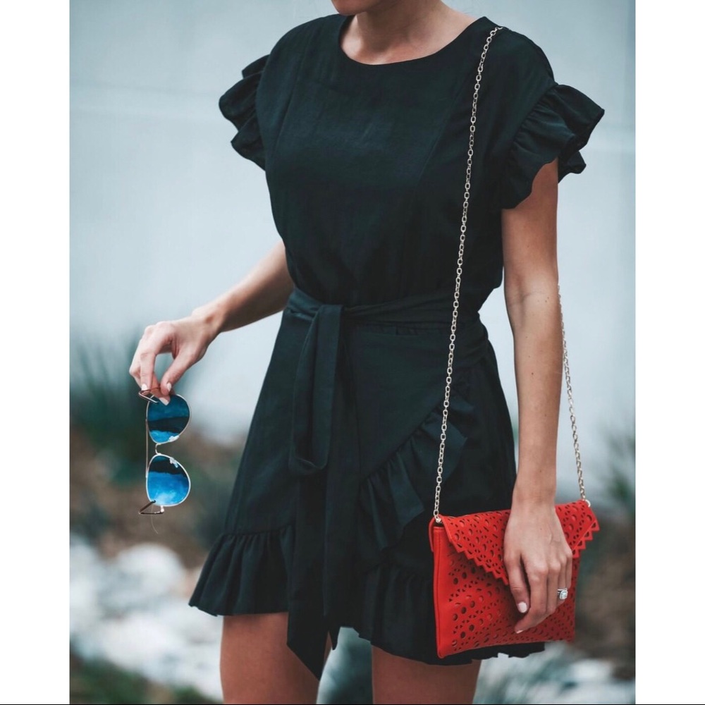 Bobbi Rocco La Playa Black Dress